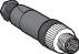 Разъем «датчик - исполнительное устройство» "папа" (штырь) 4P M12 диаметр кабеля 0.97мм пластик Schneider Electric _