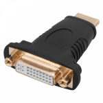 Переходник штекер HDMI - гнездо DVI-D GOLD REXANT (10/10/250)