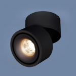 Светильник светодиод накладной потолочный DLR031 15W 4200K 3100 черный матовый