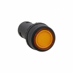 Кнопка SW2C-10D с подсветкой желтая NO 24В EKF PROxima (1/10/900)