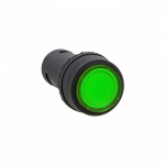Кнопка SW2C-10D с подсветкой зеленая NO 24В EKF PROxima (1/10/900)