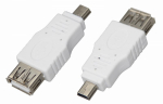 Переходник гнездо USB-A (Female) - штекер Mini USB (Male) REXANT (50/50/2000)
