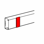 Накладка на стык крышки для кабель канала DLP 65 LEGRAND  (1/100)