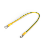 Проводник заземляющий ПЗУ 6-350 желто-зеленый Fortisflex (5/100)