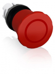 Кнопка MPEP4-10R ГРИБОК красная (только корпус) отп. вытягиванием 40мм