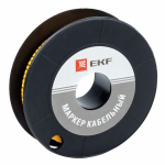 Маркер-кабельный символ "1" (ЕС-1) (1000шт/упак) 2,5мм EKF (1/200)