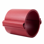 Труба гладкая разборная ПНД 160 мм (750Н), красная EKF PROxima