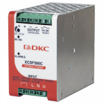 Источник постоянного тока 120-230В 24-28В 500Вт на DIN-рейку устойчив к КЗ IP20 DKC