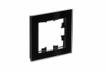 Рамка 1гн стекло черный AtlasDesign Nature Systeme Electric (1/3)