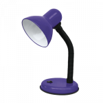 Светильник настольный под лампу на основании 60Вт E27 фиолетовый (мягкая уп) СНО-02Ф IN HOME (1/40) Выводится