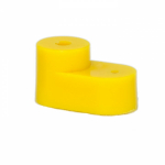 Изолятор угловой "Стойка" желтый EKF PROxima (100/1500)