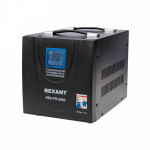 Стабилизатор 1ф 5000Вт цифровой переносной (от 100В до 260В) REX-FR-5000 REXANT (1/2)