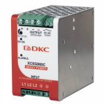 Источник постоянного тока 340-550В 24-28В 960Вт на DIN-рейку устойчив к КЗ IP20 DKC
