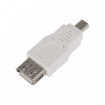 Переходник USB (гнездо USB-A - штекер mini USB), (1шт.)  REXANT