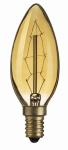 Лампа накал 40Вт ретро свеча Е14 140Лм золото NI-V-C-C-40-230-E14-CLG Navigator (10/100)