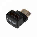 Переходник аудио (гнездо HDMI - штекер HDMI), угловой, (1шт.)  REXANT (10/10/10)