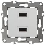 12-4110-01 ЭРА Устройство зарядное USB, 5В-2100мА, Эра12, белый (10/100/2500)