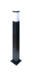 Светильник светодиод садово-парковый под лампу PGB 01-900 E27 230V BL (черный) IP44 Jazzway