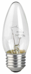 Лампа накал 40Вт свеча Е27 прозр ДС 40-230-E27-CL ЭРА (10)