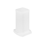 Универсальная мини-колонна алюминиевая с крышкой из алюминия 2 секции, высота 0,3 метра, цвет белый