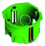 Коробка для скрытого монтажа 68x40мм для полой стены пластик зеленый ip30 HEGEL