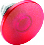Кнопка MPM2-11R ГРИБОК красная (только корпус) без фиксации с подсветкой 60мм
