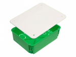 Коробка разветвительная КР1205 с/у в г/к зеленый 200х160х70 IP30 Hegel (1/24)