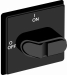 Рукоятка для выключателя-разъединителя черная ABB