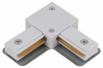 Коннектор для однофазного шинопровода угловой белый TR-1PA-LС-WH ЭРА (1/100)