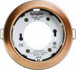 Светильник точечный GX53 круг черная медь D90 IP20 Navigator (1/50)