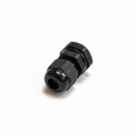 Резьбовой кабельный ввод PG 7 шаг 1.5 2.5-7мм пластик черный IP68 ПРОМРУКАВ