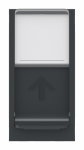 Накладка/вставка для подкл. ср-в связи и выч. техники с/у rj45 8(8) пластик антрацит IP20 SE Unica NEW