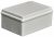 Коробка открытой установки настенно-потолочная 110x153x66мм пластик серый с крышкой IP55 ABB LUCA пластиковые боксы