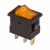 Выключатель клавишный 12V 15А (3с) ON-OFF желтый  с подсв Mini (RWB-206-1, SC-768)  REXANT (10/10/1000)