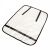 Накидка защитная на спинку переднего сиденья (60x50 см) ПВХ, прозрачная