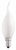 Лампа накал 40Вт E14 СT35 frosted "Свеча на ветру" JazzWay