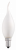 Лампа накал 60Вт E14 СT35 frosted "Свеча на ветру" JazzWay