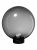 Светильник НТУ 03- 60-252 шар d=250 мм IP54 (дымчатый ПММА, основание плоское ПК, Е27) TDM