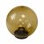 НТУ 01-60-203 ЭРА Светильник садово-парковый, шар золотистый D=200 mm (6/90)