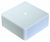 Коробка разветвительная 75х75х30 о/у белая универсальная для кабель-канала  безгалогенная (HF) КРК2702 Промрукав (1/1/90)