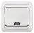 Выключатель 1кл с подсв с/у белый 2121-W CLASSICO IN HOME (10/200)