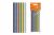 Клеевые стержни универсальные цветные с блестками, 11 мм x 100 мм, набор 6 шт, "Алмаз" TDM